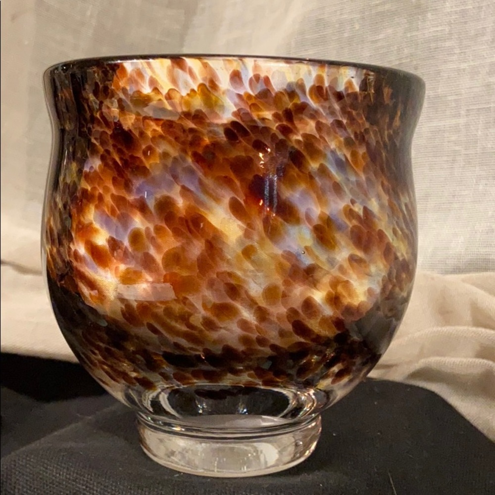 FOSTORIA IMPRESSION GLASS VASE